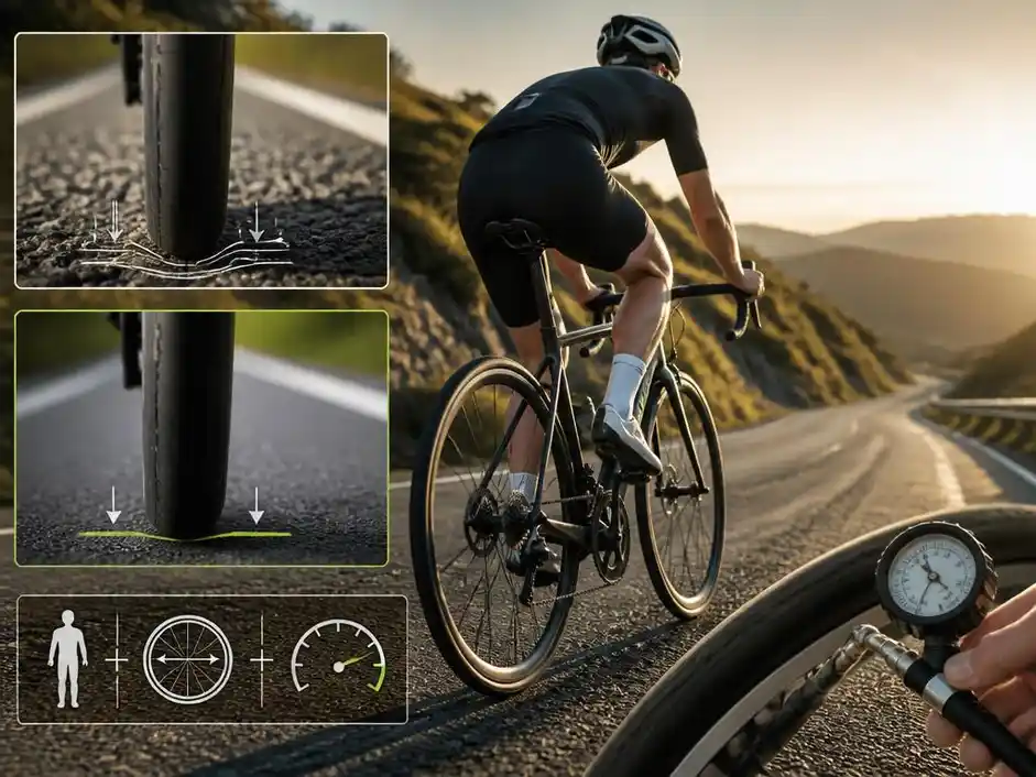 Der ideale Reifendruck für maximalen Rennrad Komfort