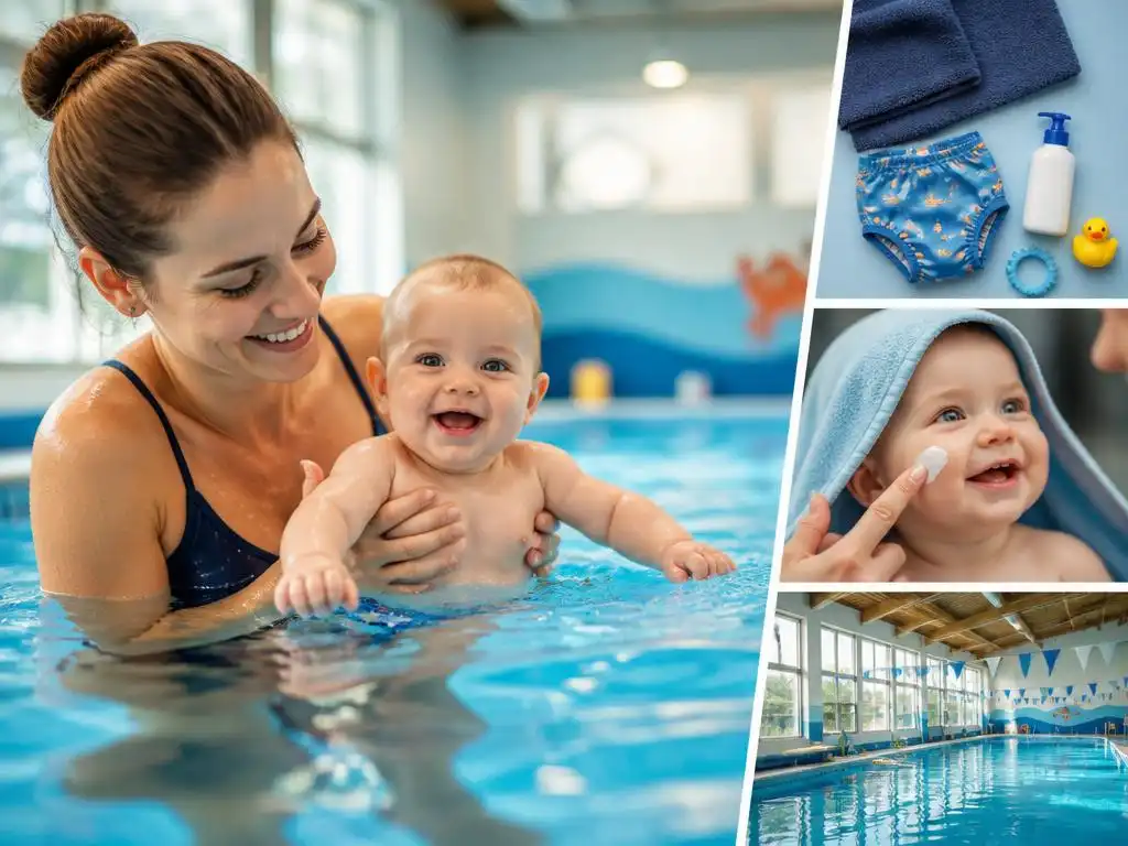Der ideale Zeitpunkt für den ersten Besuch im Babyschwimmkurs