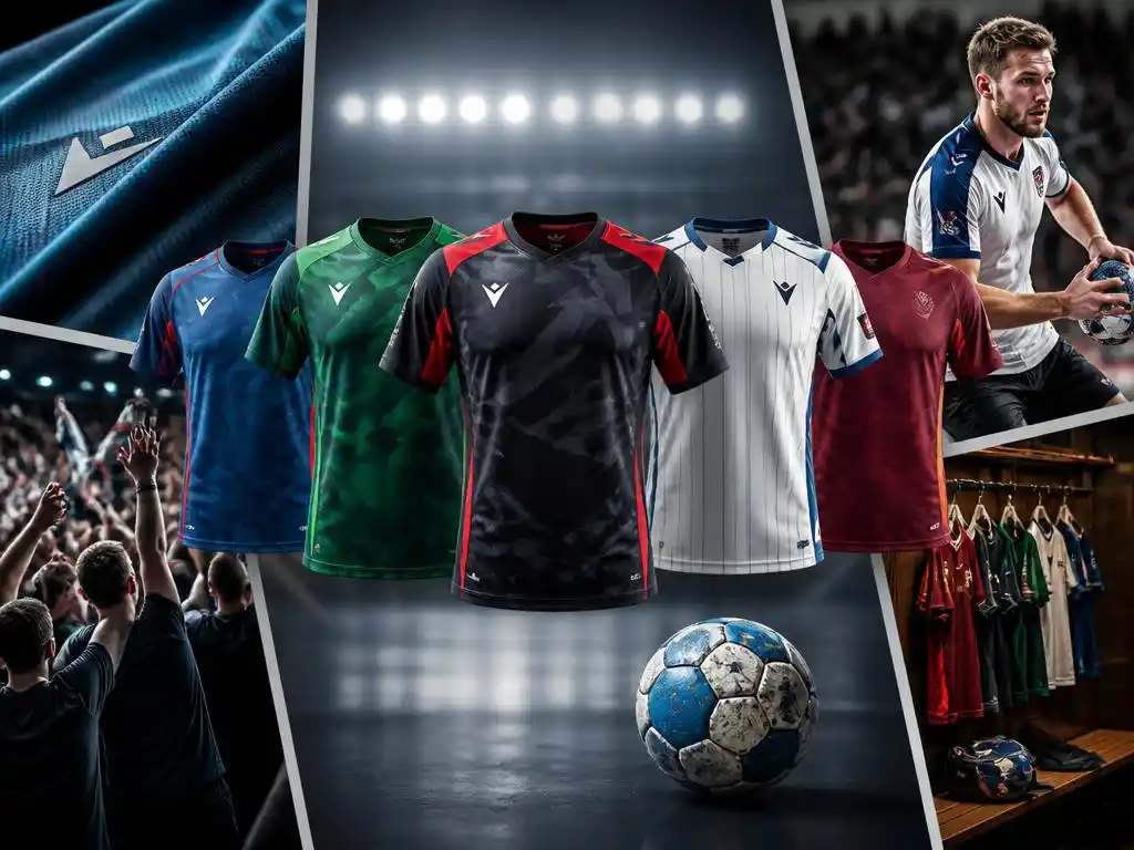 Designs und Trends der neuen handball bundesliga trikots entdecken