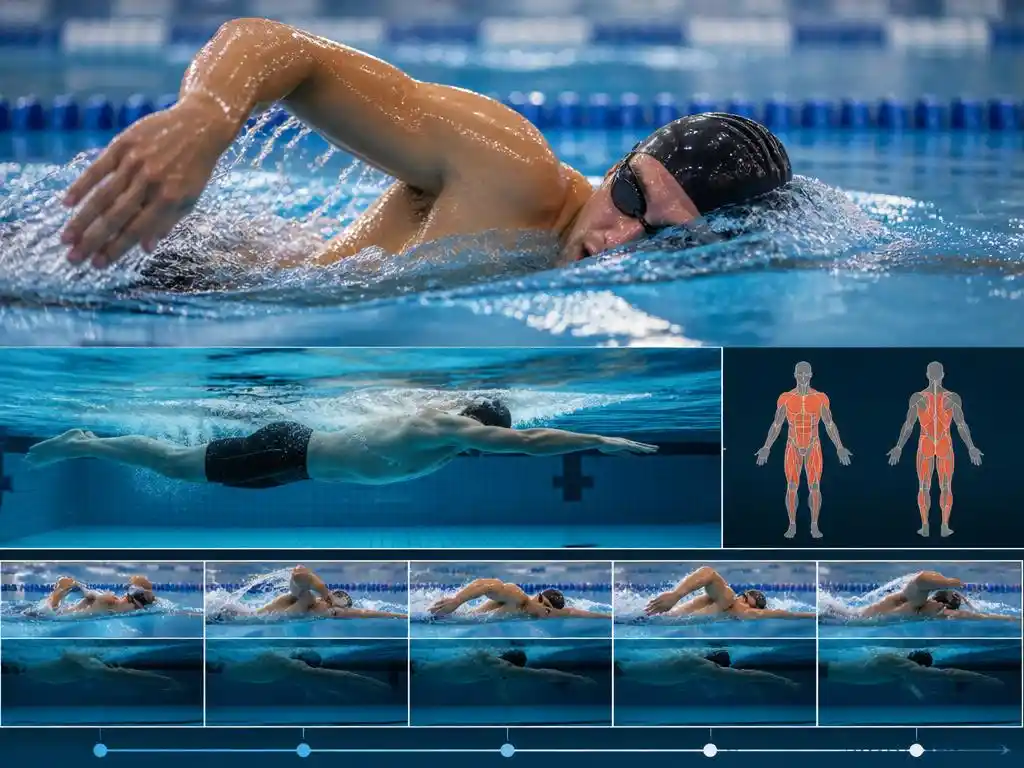 Die richtige Technik für das schwimmen lernen mit kraul