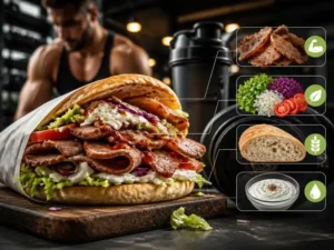 Döner als Proteinlieferant: Die Bilanz für den Muskelaufbau