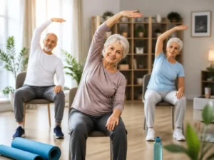 Effektive Übungen: Gymnastik im Sitzen für jeden Tag
