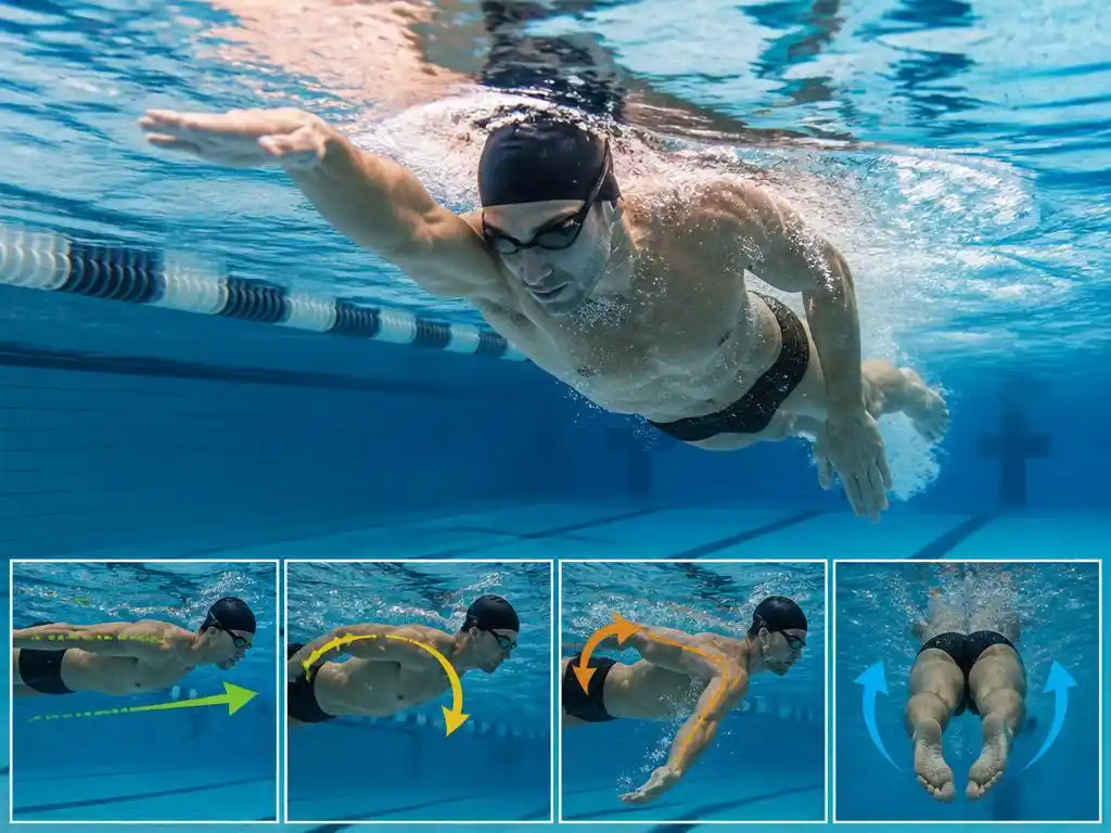 Effektive Übungen für eine saubere Kraultechnik beim Schwimmen