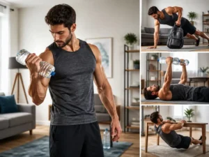 Effektives bizeps training zuhause ohne teure Fitnessgeräte