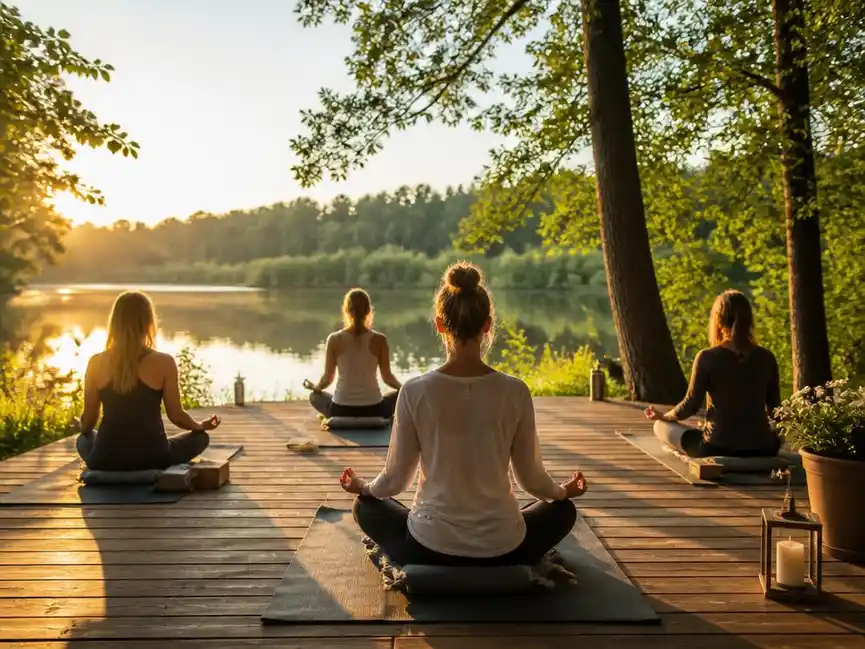 Entspannung finden beim Yoga Wochenende in Brandenburg