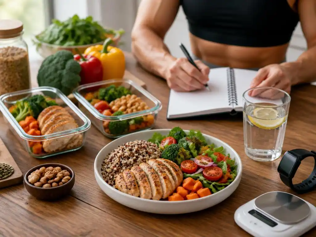 Ernährungsplan für ein nachhaltiges kaloriendefizit