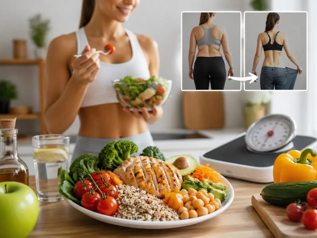 Gesunde gewichtsabnahme ohne sport durch clevere ernährung