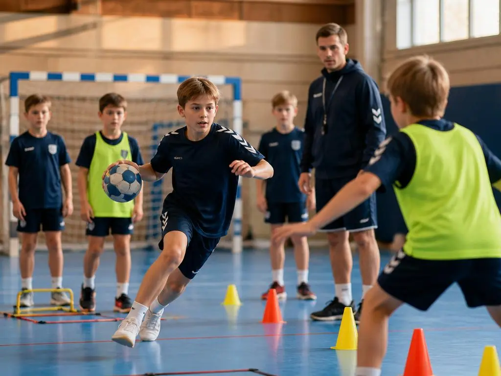 Methoden zur spielerischen Vermittlung von handball d jugend training
