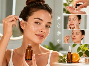 Optimale Anwendung von Vitamin C Serum für einen ebenmäßigen Teint