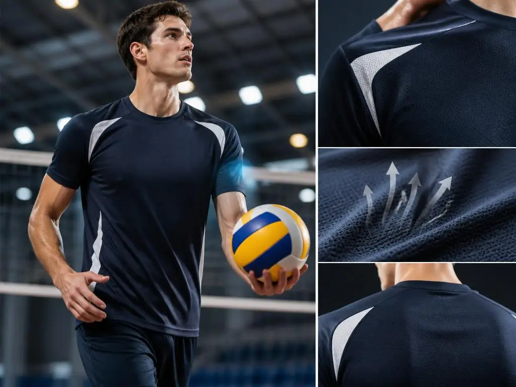 Optimale t shirts for volleyball für dein nächstes match