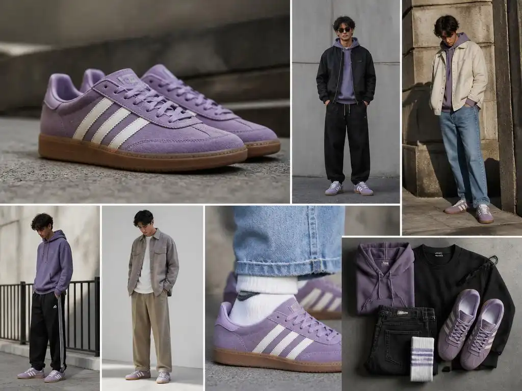 Ratgeber für den adidas handball spezial lila und seine Kombinationsmöglichkeiten