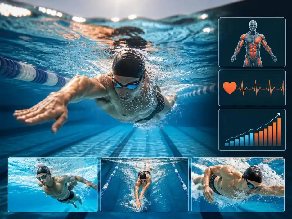 Schwimmbad-Training optimieren: Energieverbrauch beim Schwimmen