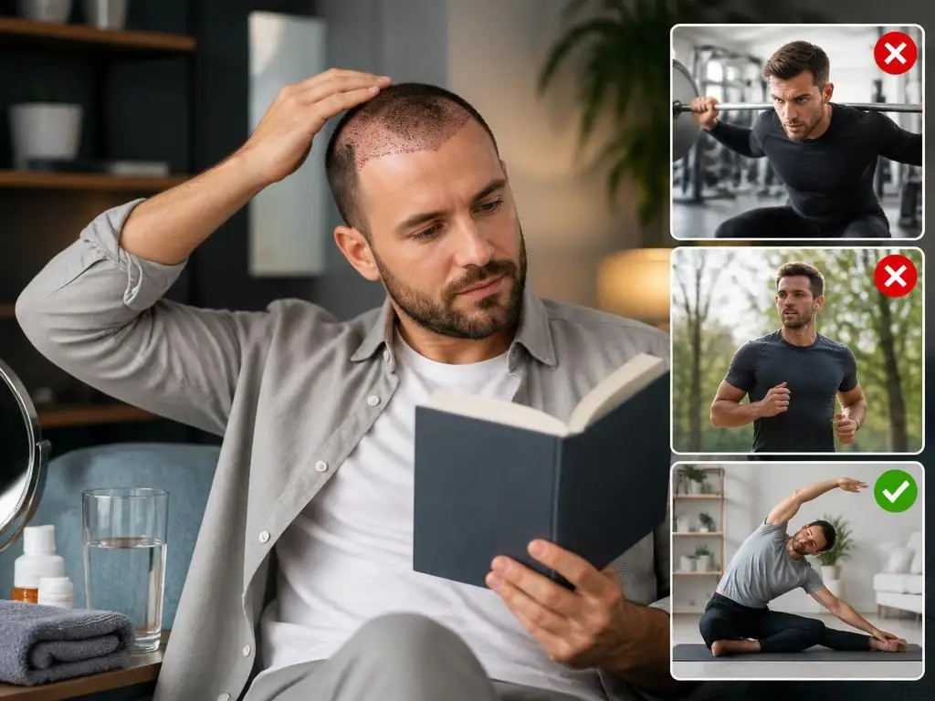 Sicherer Sport nach der Haartransplantation für optimale Ergebnisse
