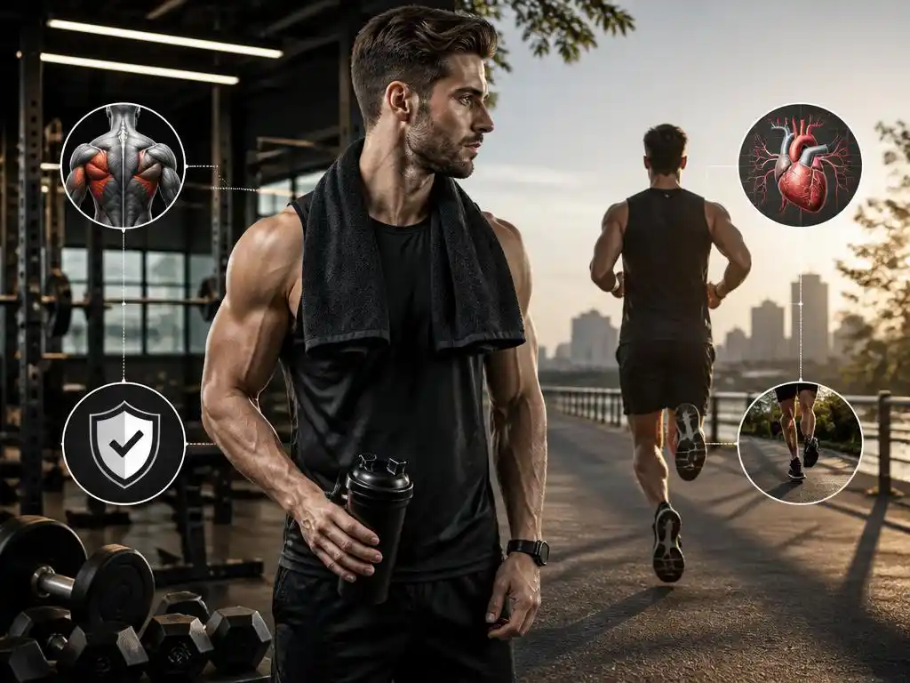 Sinnvolles laufen nach dem krafttraining für optimale ergebnisse