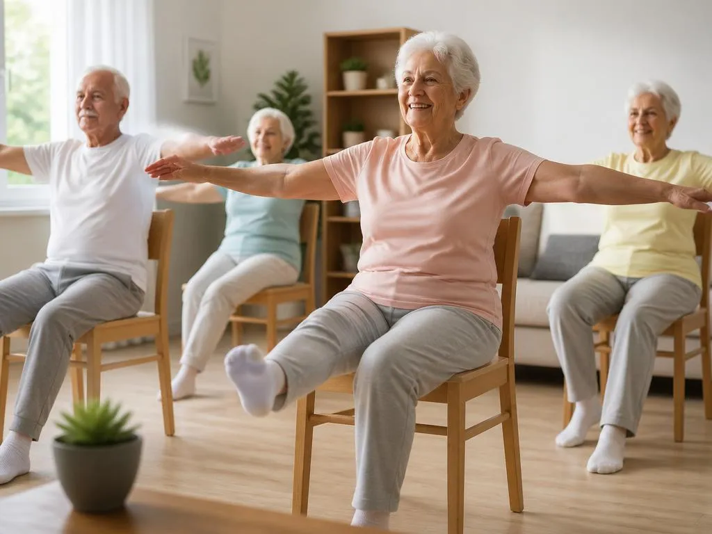 Sitzgymnastik für Senioren: So bleiben Sie bequem fit