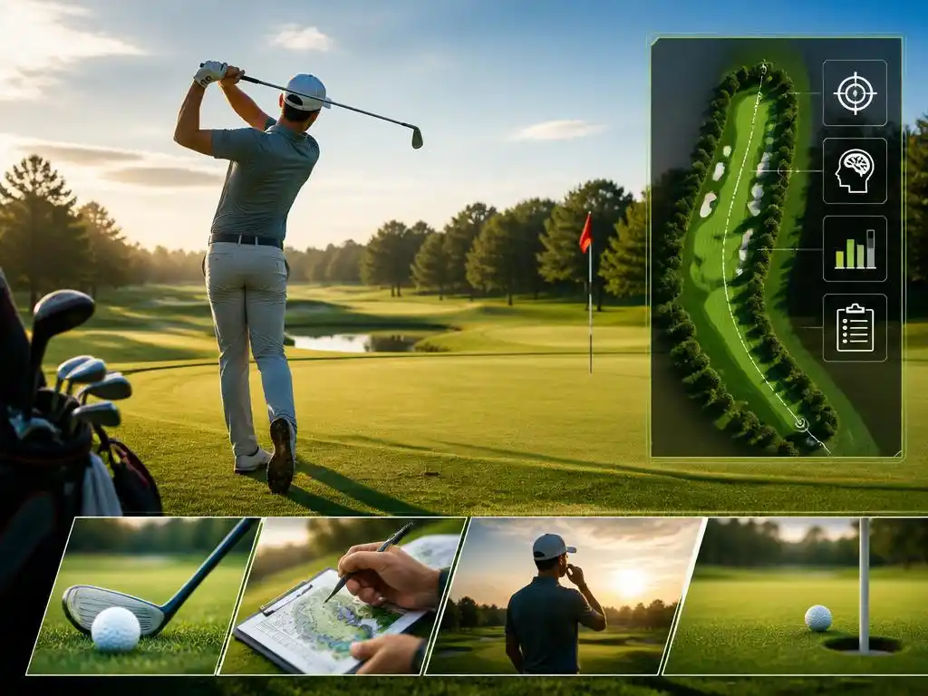 So gelingt ein Schlag unter Par beim Golfspiel auf dem Platz