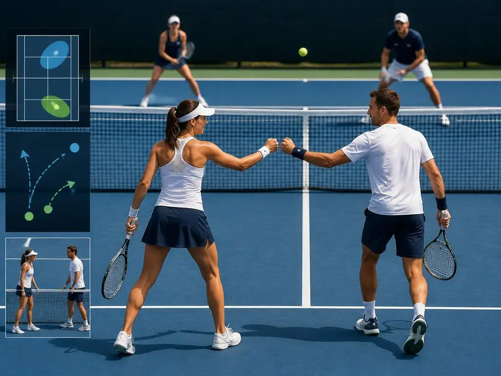 So meistern Sie als Mixed Team das gemeinsame Tennisspiel