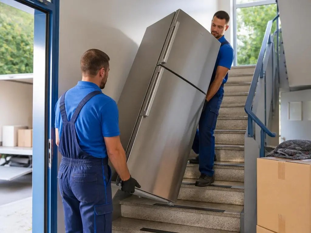 So transportieren Sie Ihren Kühlschrank richtig beim Umzug