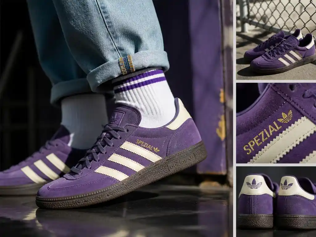 Stilvolle Retro-Vibes mit dem adidas handball spezial lila entdecken
