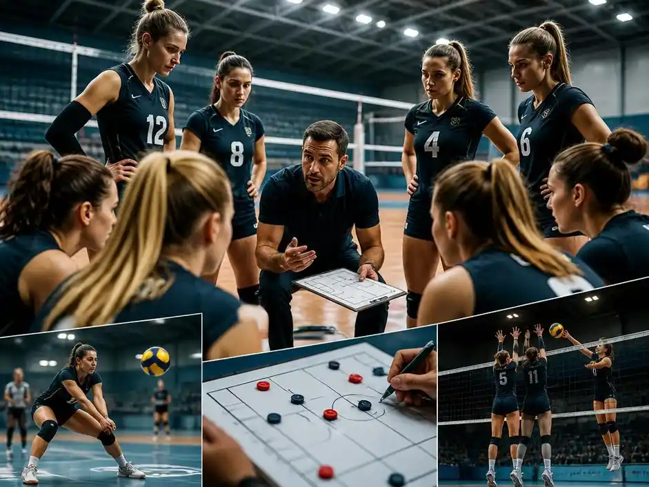 Taktik und Training in der Regionalliga Nordost Volleyball Damen
