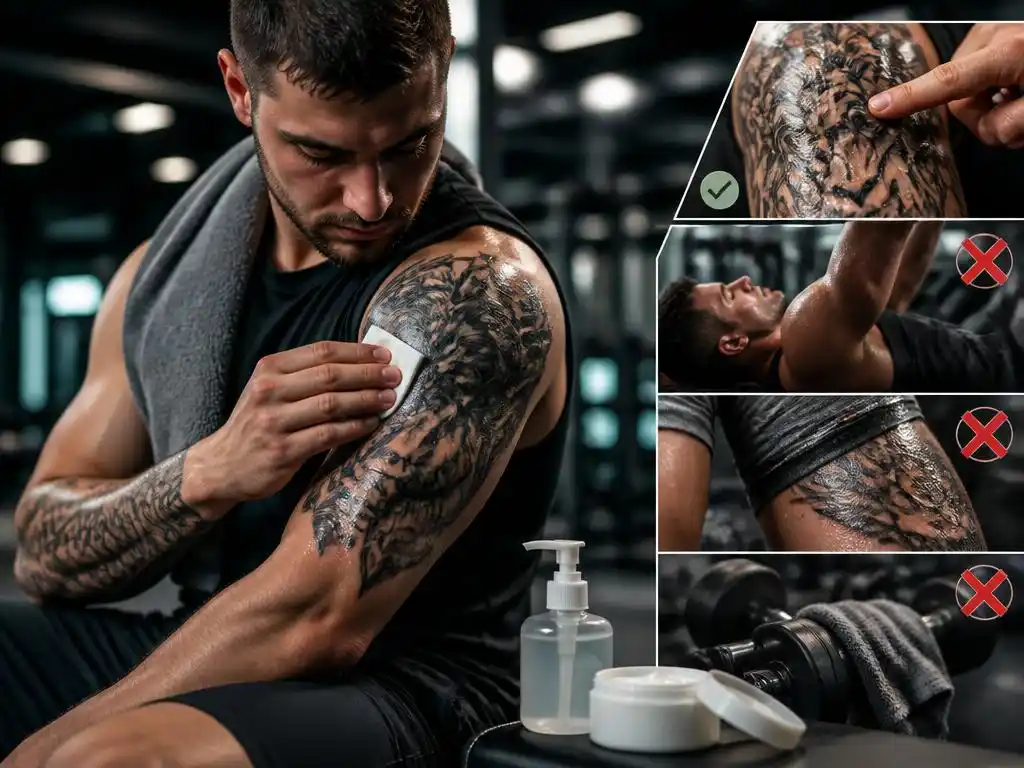 Tattoo Pflege beim Sport: Wann darfst du wieder loslegen