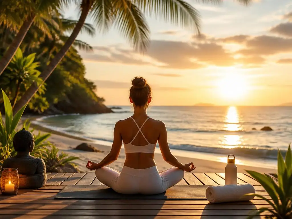 Urlaub am Meer mit Yoga für maximale innere Balance