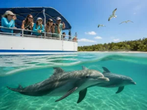 Verantwortungsvoller delfin-tourismus in florida erleben