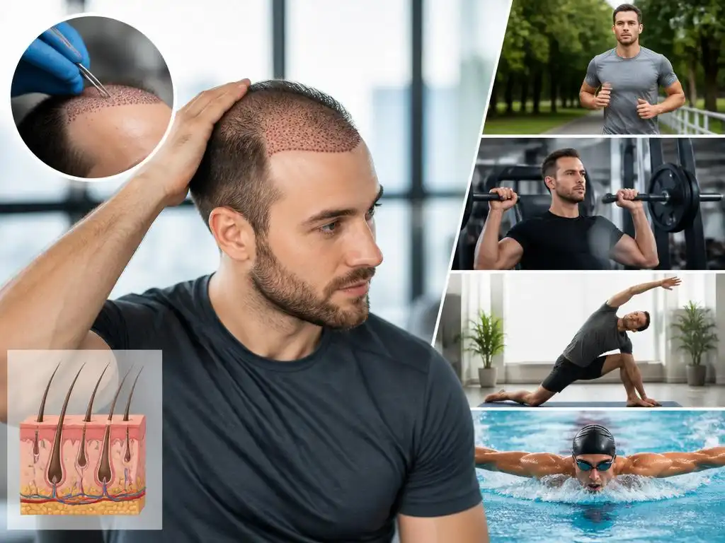 Wann ist Sport nach der Haartransplantation wirklich sicher