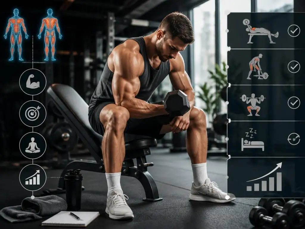 Wie oft pro Woche ist ein Krafttraining für den Muskelaufbau sinnvoll