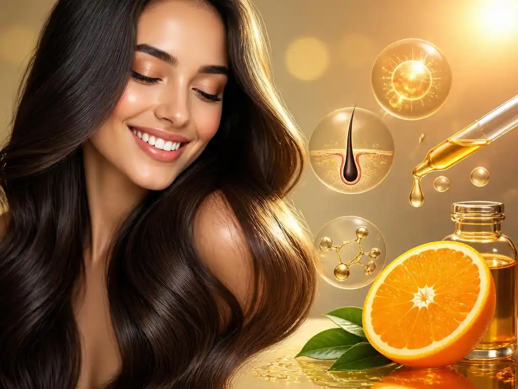 Wie vitamin c für die haare den glanz und das wachstum verbessert