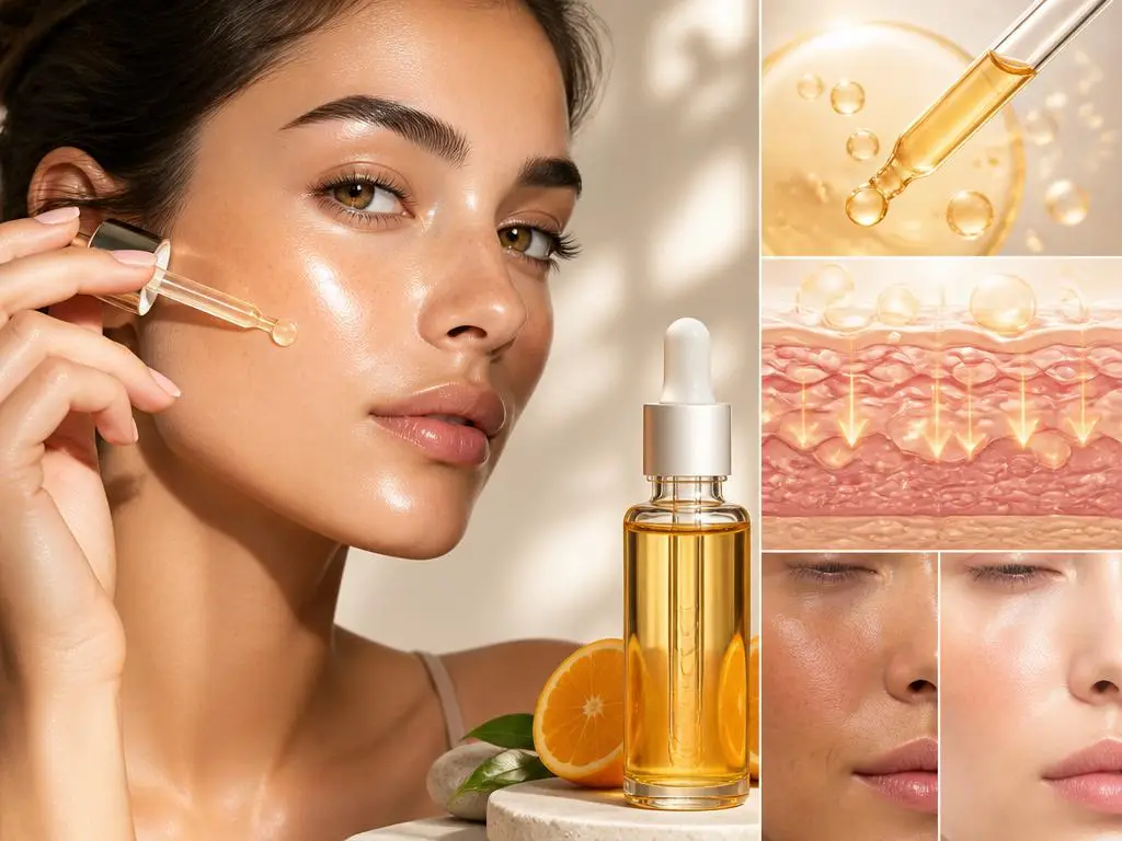 Wirkungsweise von Vitamin C Serum bei der Hautaufhellung verstehen