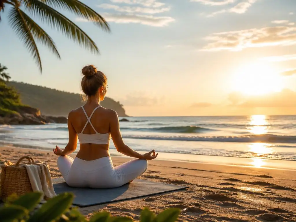 Yoga am Meer: Strategien für tiefgreifende Regeneration