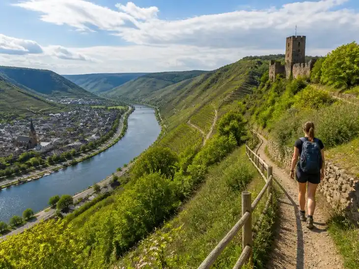 Die schönsten Routen, um an der mosel wandern zu gehen