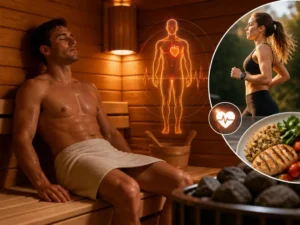 Energieumsatz und körperliche Prozesse in der Sauna analysieren