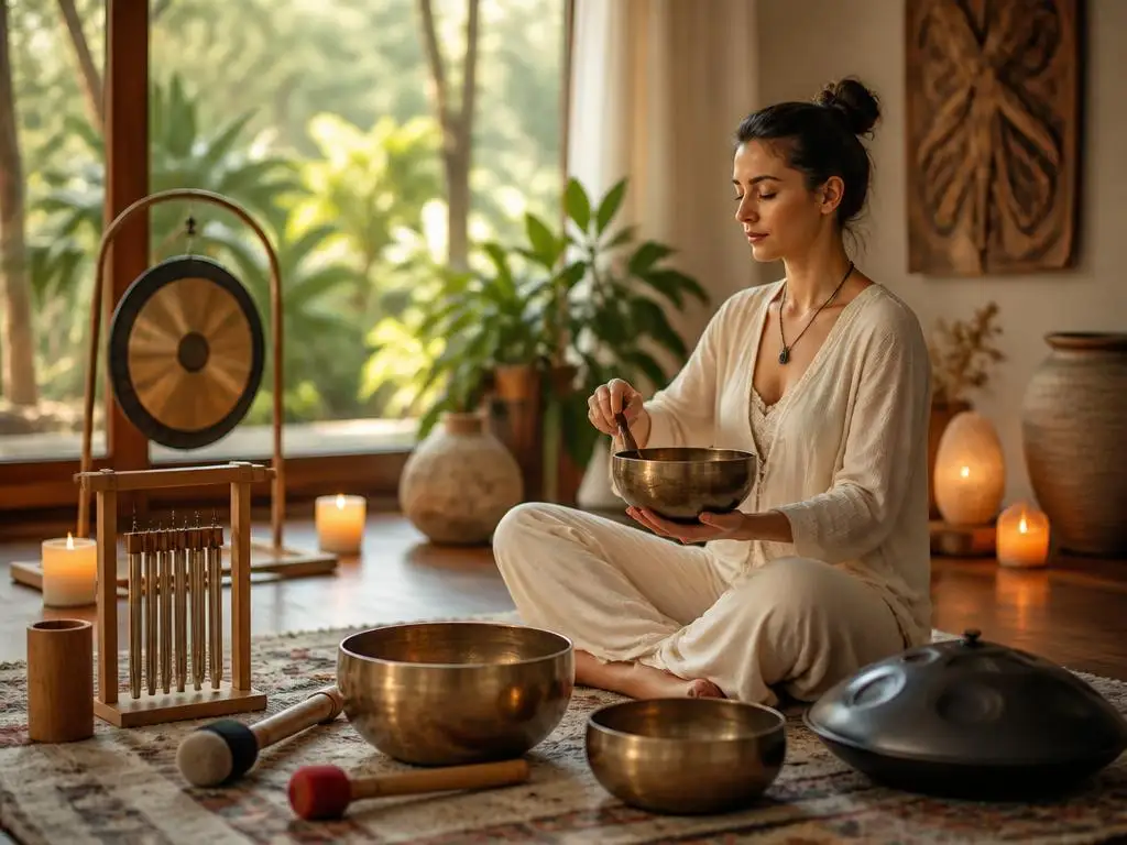 Entspannung finden durch die richtigen meditation music instruments