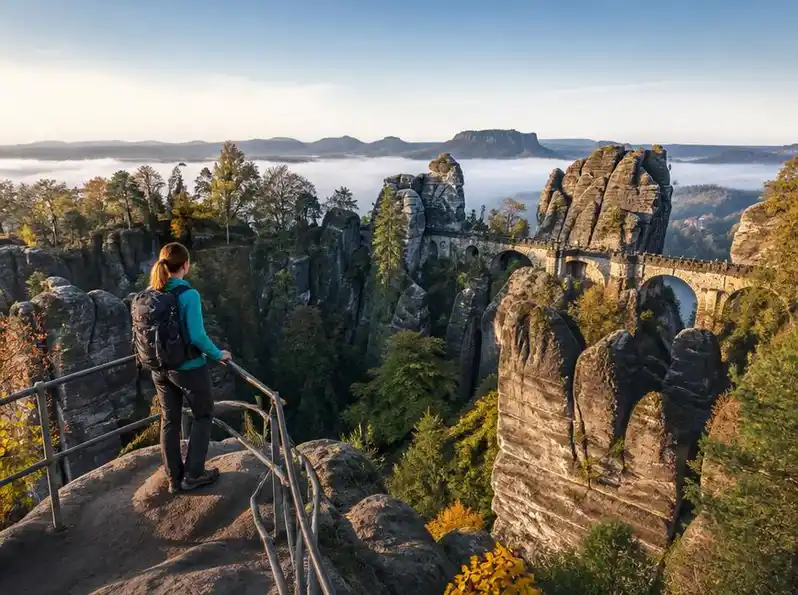 Erlebnisreiche Wanderung zur Bastei im Herzen der Sächsischen Schweiz