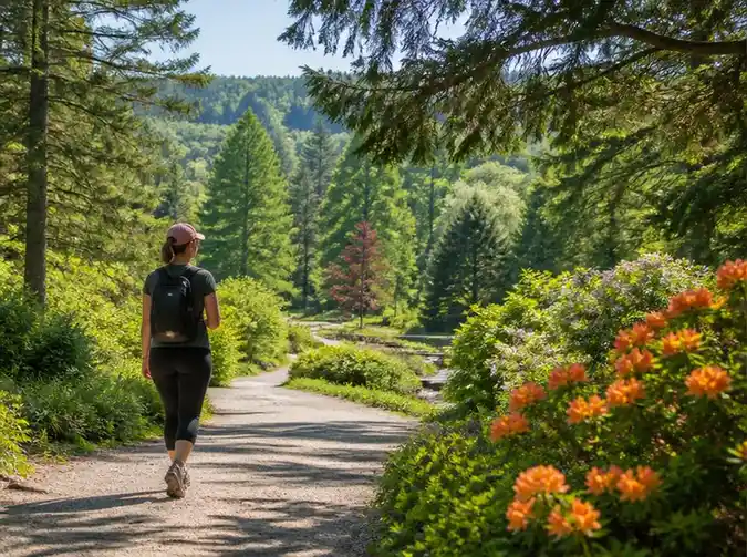 Naturerlebnis: Eine entspannte Wanderung im Forstbotanischen Garten Tharandt