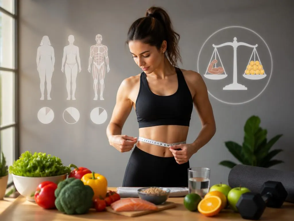 Optimale körperzusammensetzung für ihre gesundheit erreichen