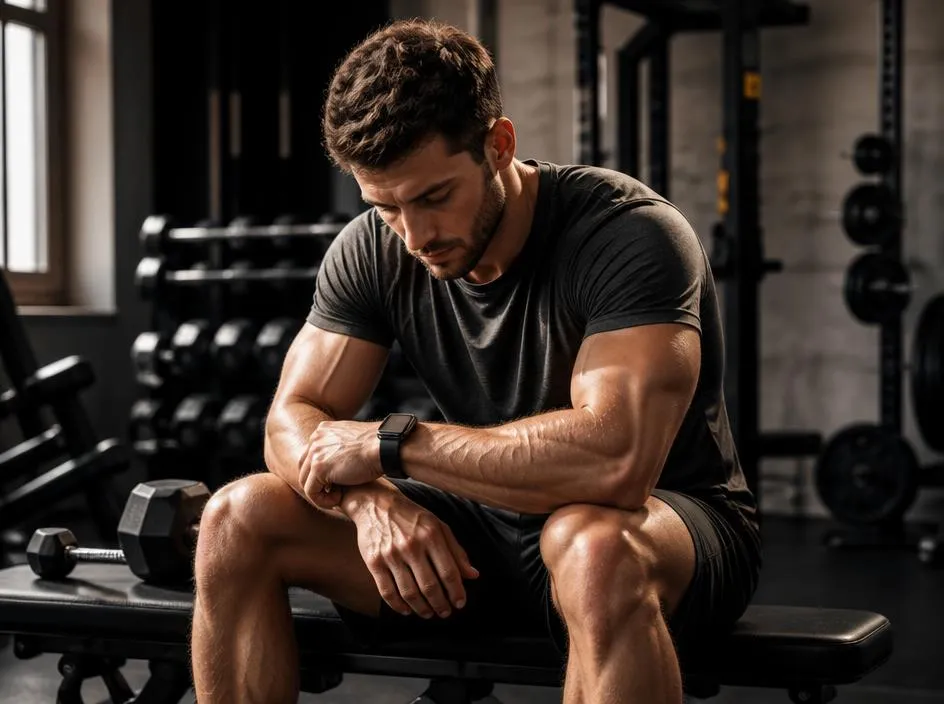 Optimale pausendauer beim training für den muskelaufbau