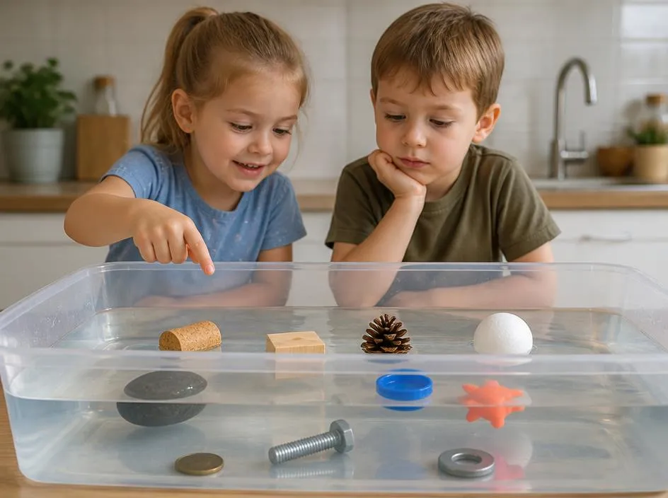 Physikalische Geheimnisse: Wie Kinder durch Experimente sinken und schwimmen lernen