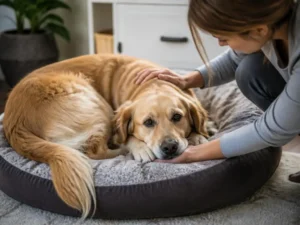 Verständnis und Hilfe bei der wasserrute hund ohne schwimmen