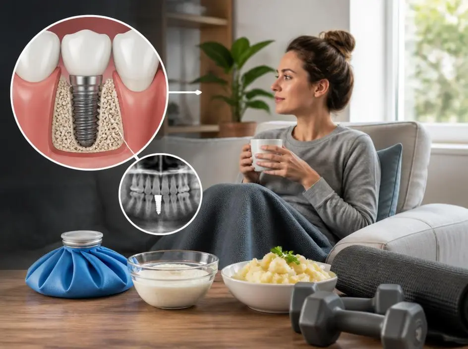 Wie lange kein sport nach implantat mit knochenaufbau einplanen