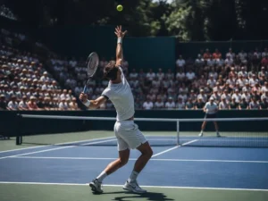 Wie man die Präzision für einen unerreichbaren aufschlag beim tennis steigert